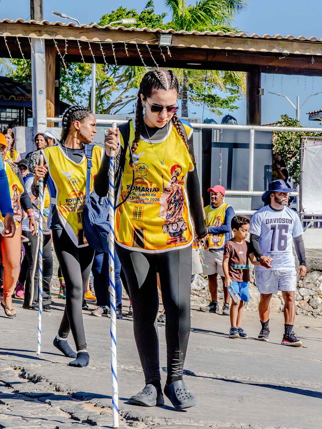 Romaria de Nossa Senhora d’Ajuda reúne mais de 2 mil peregrinos em caminhada de fé até o santuário 7