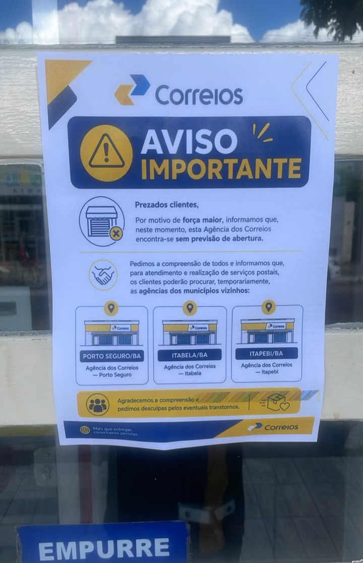 Furto de medidor de energia deixa agência dos Correios sem atendimento 6