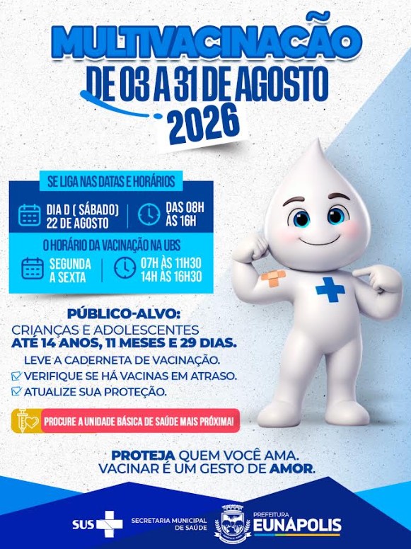 Prefeitura de Eunápolis inicia Estratégia de Multivacinação para atualização da caderneta de crianças e adolescentes 4