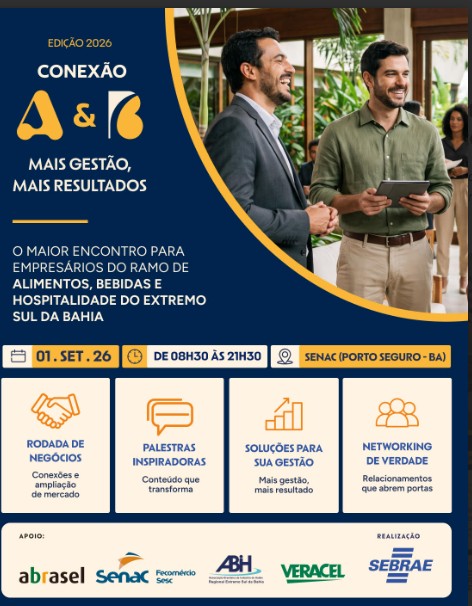Veracel apoia realização do Conexão A & B para fortalecer o setor de alimentos, bebidas e hospitalidade em Porto Seguro 4