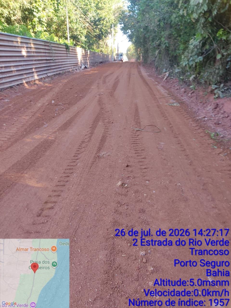 Estrada entre a Praia dos Coqueiros e o Mirante do Rio Verde recebe obras de recuperação e drenagem 6
