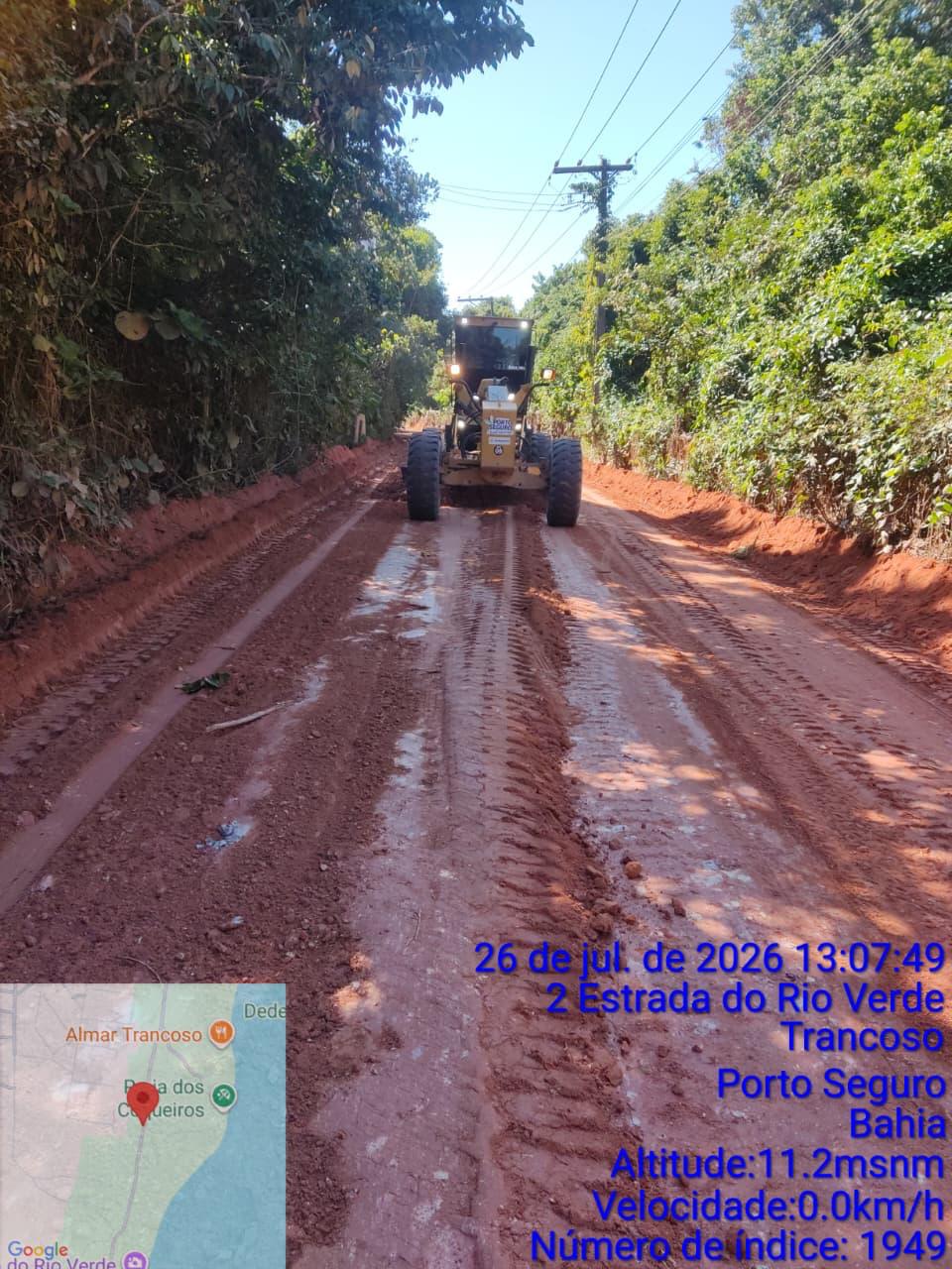 Estrada entre a Praia dos Coqueiros e o Mirante do Rio Verde recebe obras de recuperação e drenagem 5