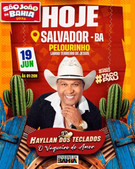 É Hoje, Salvador! Hayllan dos Teclados se apresenta no Largo Terreiro de Jesus É Hoje, Salvador! Hayllan dos Teclados se apresenta no Largo Terreiro de Jesus 10