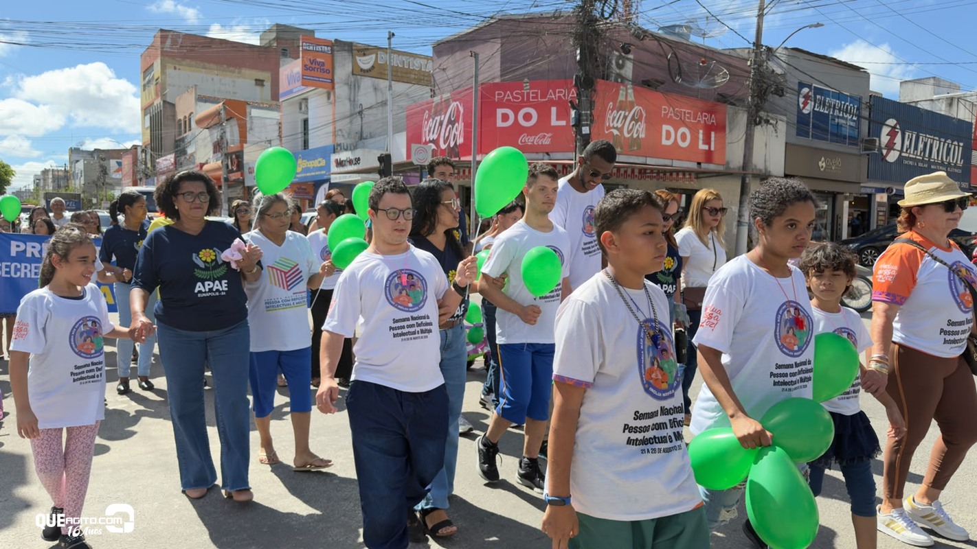 Prefeitura de Eunápolis promove Caminhada do Setembro Verde em defesa da inclusão 8