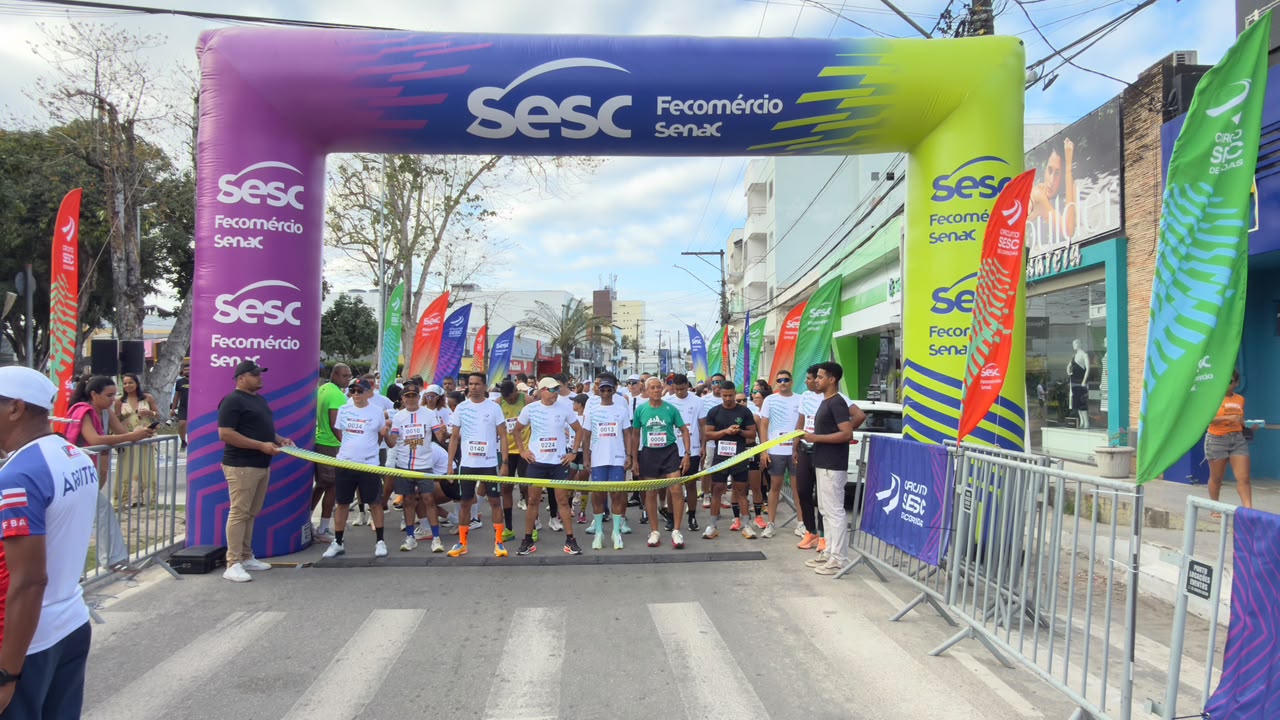 Circuito Sesc de Corridas reúne 220 participantes em Eunápolis com apoio da Prefeitura 5