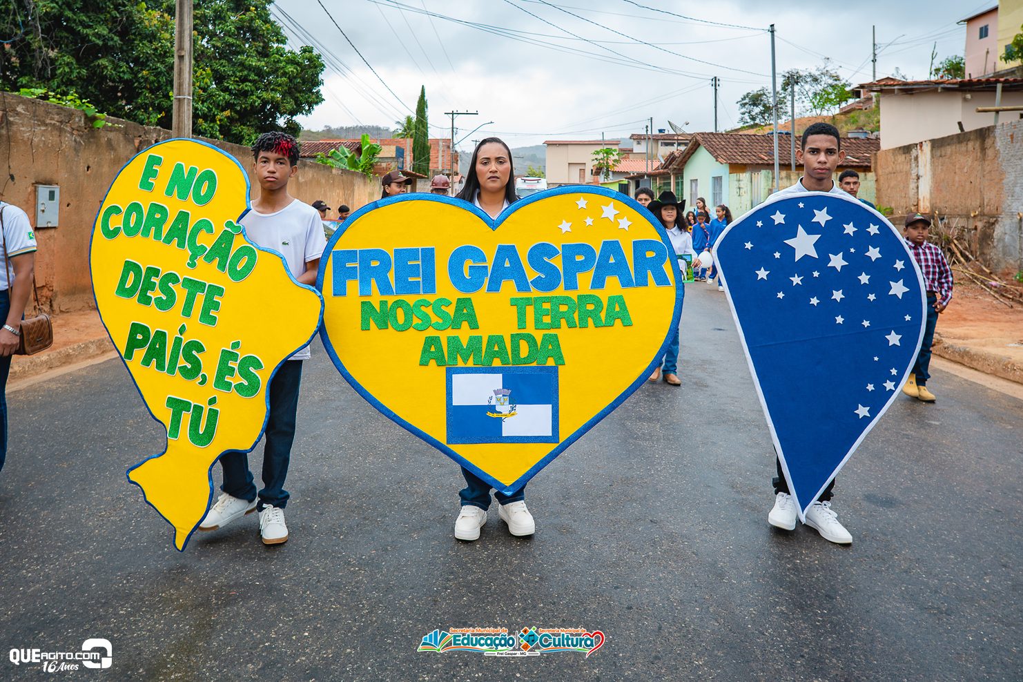 Desfile Cívico de 7 de Setembro reúne centenas de pessoas em Frei Gaspar 11