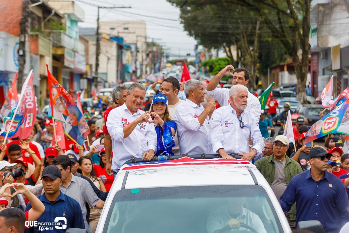 Deputada Claudia Oliveira participa da carreata do time de Jerônimo Rodrigues em Eunápolis 6