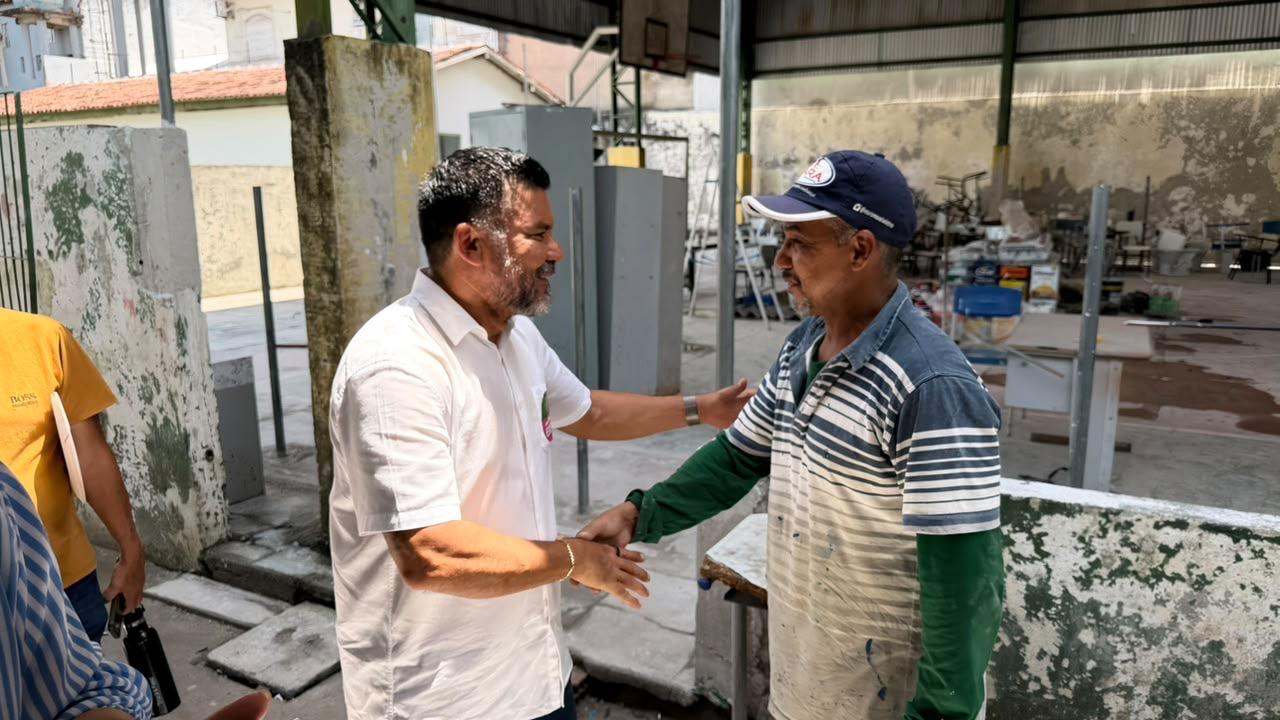 Vice-prefeito visita obras do Colégio Anchieta 5
