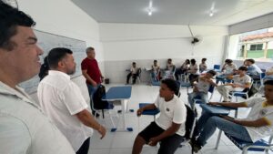 Vice-prefeito visita obras do Colégio Anchieta Vice-prefeito visita obras do Colégio Anchieta 1