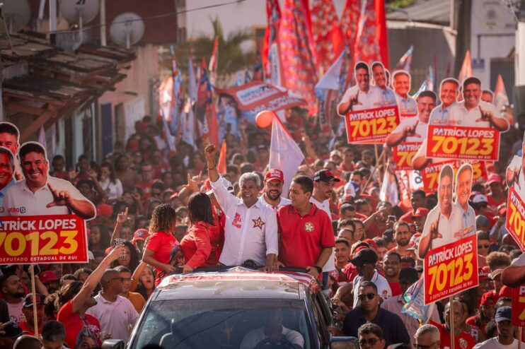 Jerônimo percorre Baixo Sul e destaca R$ 655,8 milhões em entregas na região Foto: Luís Capellão