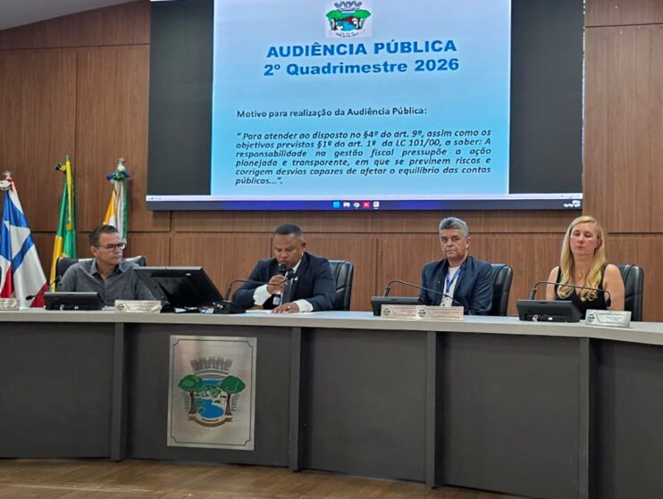 Prefeitura de Eunápolis apresenta contas do segundo quadrimestre de 2026 em audiência pública Prefeitura de Eunápolis apresenta contas do segundo quadrimestre de 2026 em audiência pública 4