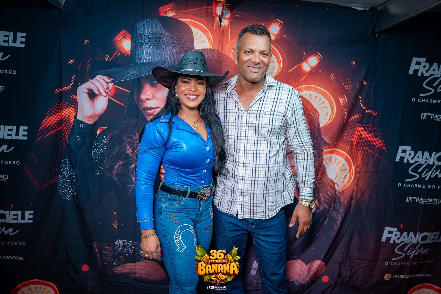 Bruno e Barreto e Franciele Silva agitam a segunda noite do 36º Festival da Banana em São Geraldo da Piedade 12