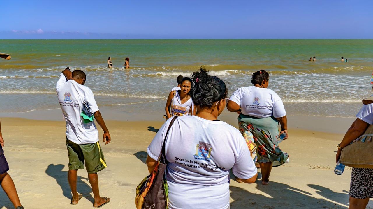 Secretaria de Saúde de Porto Seguro promove vivências na Orla Norte durante o Setembro Amarelo 5