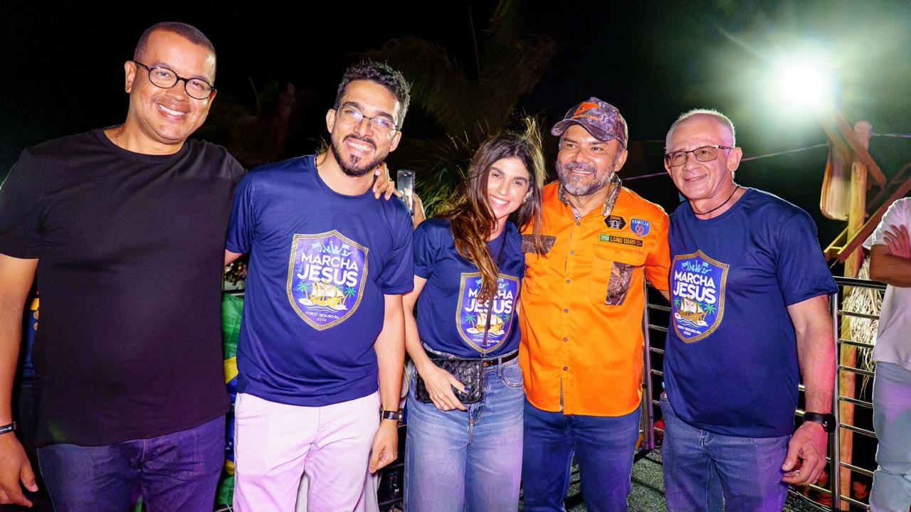 Marcha para Jesus promove fé e alegria no encerramento da Semana da Cultura Evangélica de Porto Seguro 7