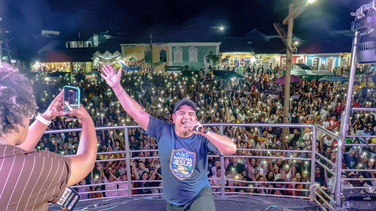 Marcha para Jesus promove fé e alegria no encerramento da Semana da Cultura Evangélica de Porto Seguro 8