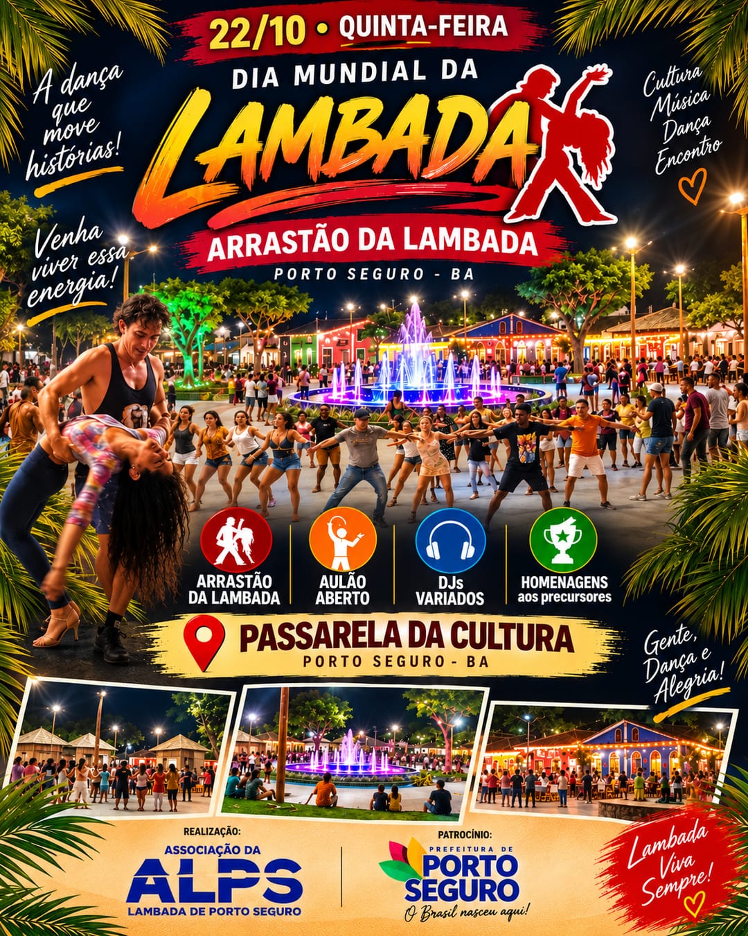 Porto Seguro entra no ritmo da 4ª Semana Cultural da Lambada 7
