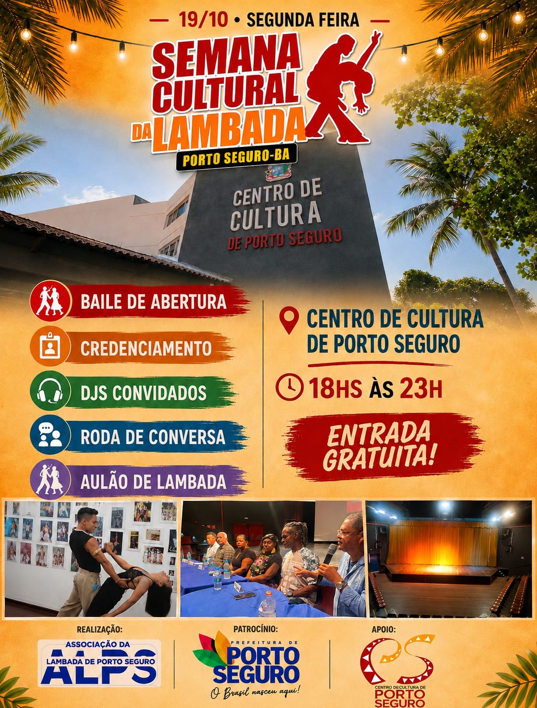 Porto Seguro entra no ritmo da 4ª Semana Cultural da Lambada 5