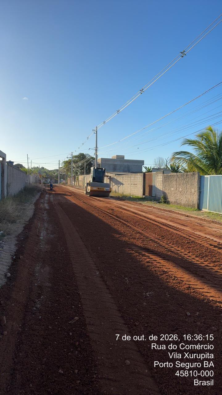 Serviços de patrolamento atendem ruas em diferentes localidades de Porto Seguro 8
