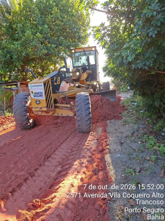 Serviços de patrolamento atendem ruas em diferentes localidades de Porto Seguro Serviços de patrolamento atendem ruas em diferentes localidades de Porto Seguro 4