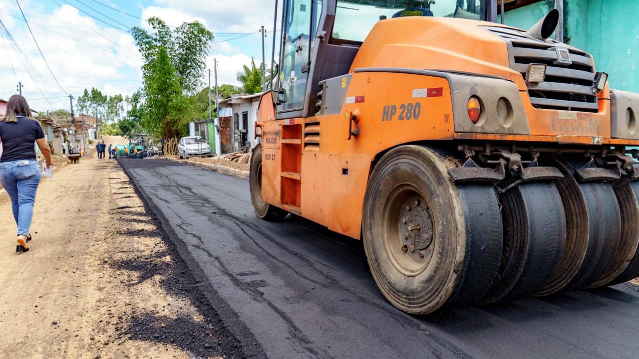 Prefeitura de Porto Seguro acelera obras de pavimentação asfáltica em Vera Cruz 6