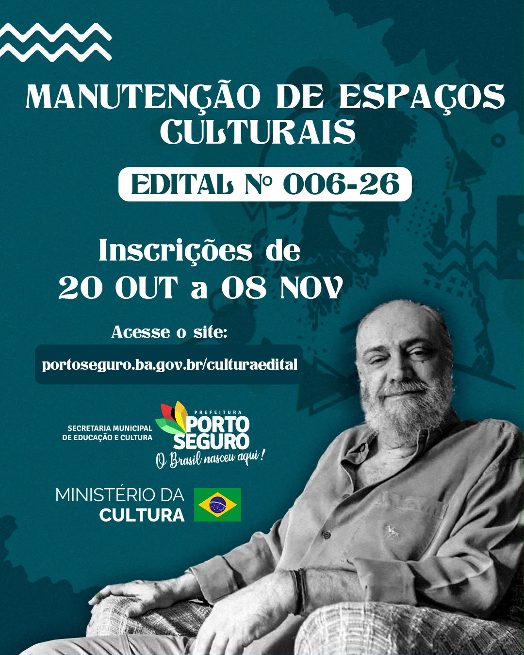 Porto Seguro abre inscrições para 6 editais da Política Nacional Aldir Blanc de Fomento à Cultura 7