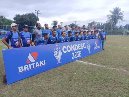 Seleção de Eunápolis vence Cabrália, mantém invencibilidade e lidera a Copa CONDESC 2026 Seleção de Eunápolis vence Cabrália, mantém invencibilidade e lidera a Copa CONDESC 2026 9