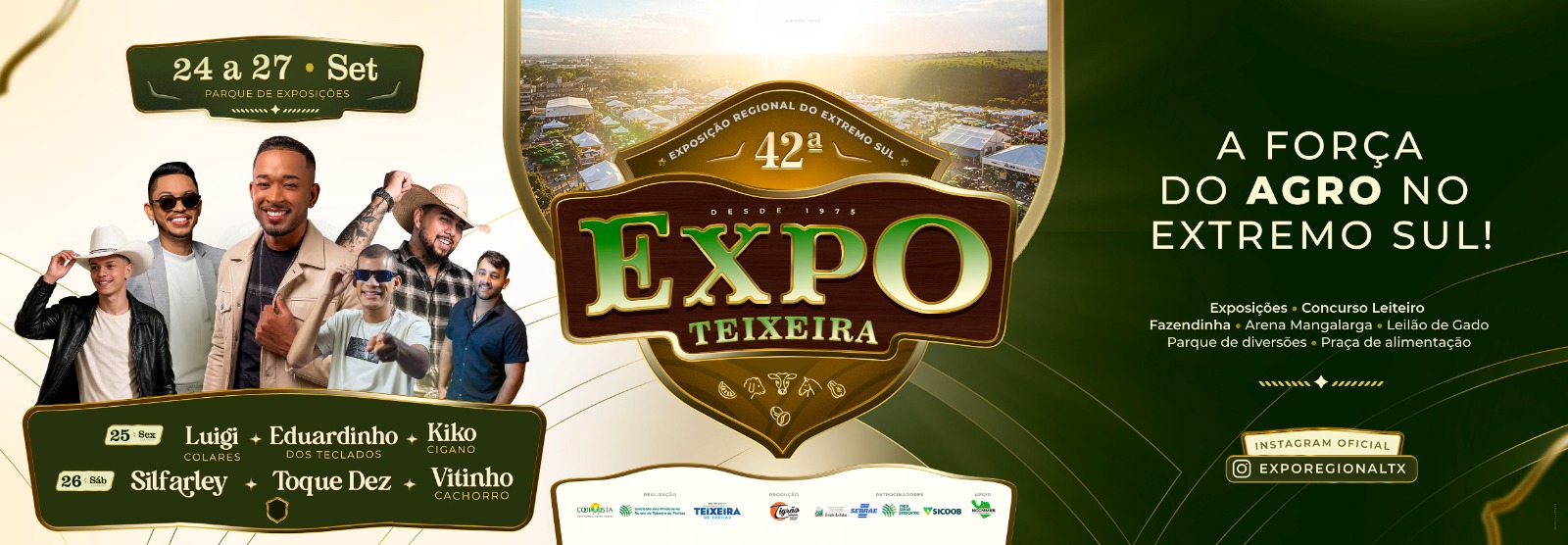 Começa nesta quinta-feira a 42ª Expo Teixeira em Teixeira de Freitas 4